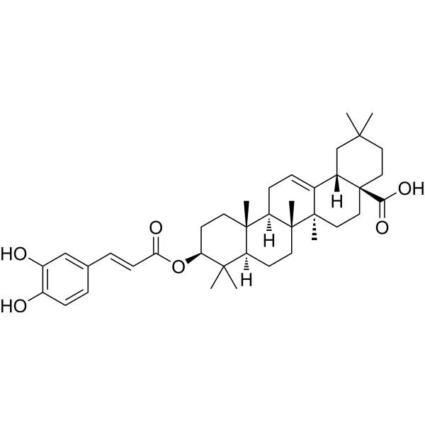 3-O-Caffeoyloleanolic acid Chemical Structure
