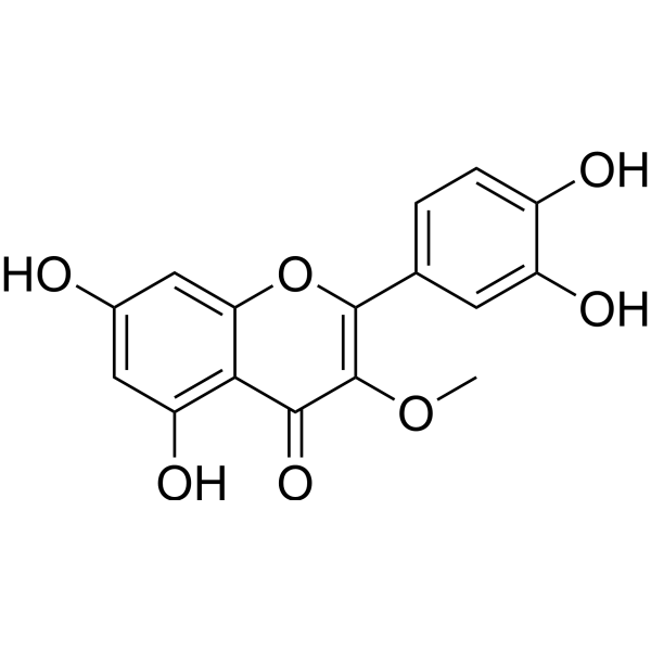3-O-Methylquercetin Chemical Structure