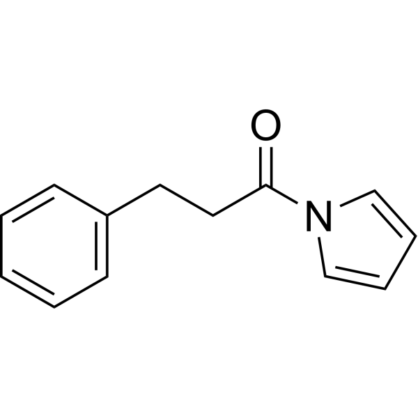 N-(3-Phenylpropanoyl)pyrrole Chemical Structure