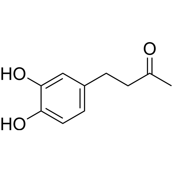 4-(3,4-Dihydroxyphenyl)butan-2-one Chemical Structure