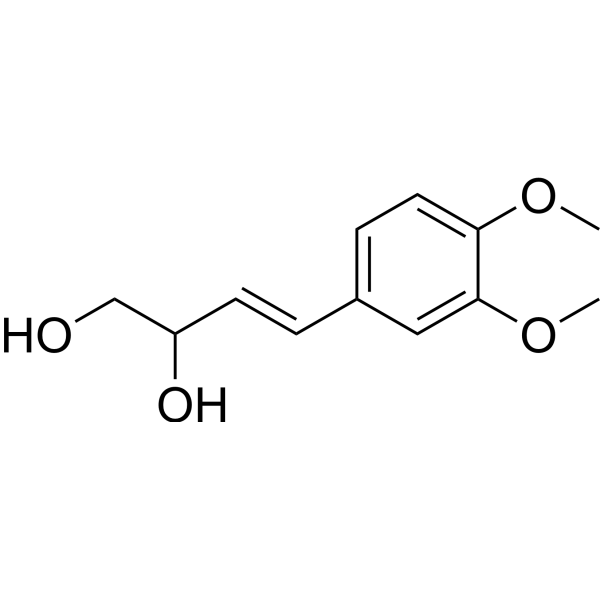 (E)-4-(3,4-Dimethoxyphenyl)but-3-<em>ene</em>-1,2-diol