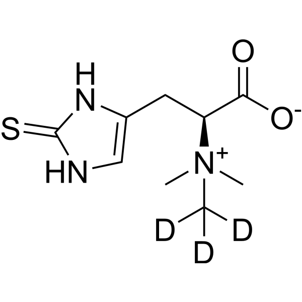 Ergothioneine-d<sub>3</sub> Chemical Structure