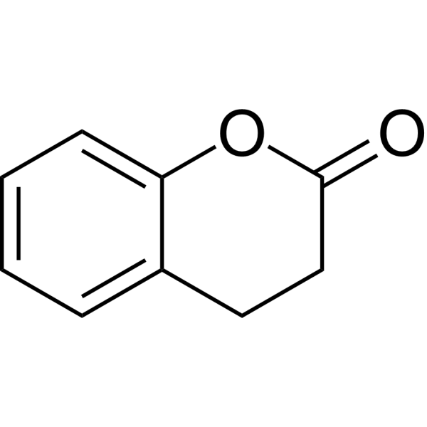 Dihydrocoumarin Chemical Structure