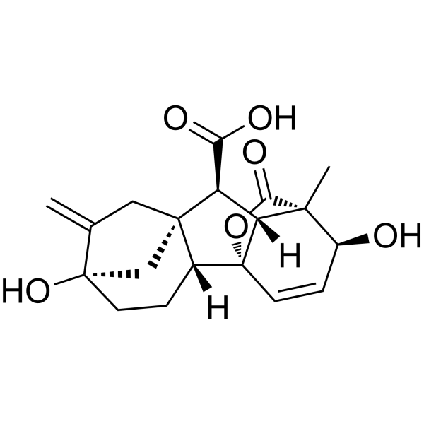 Gibberellic acid (Standard) Chemical Structure