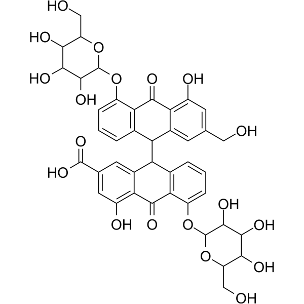 Sennoside C Chemical Structure