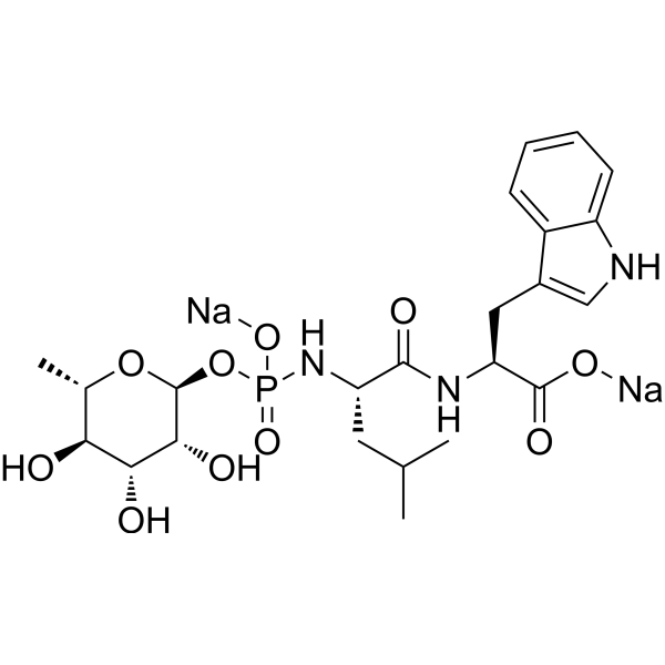 Phosphoramidon Disodium Chemical Structure