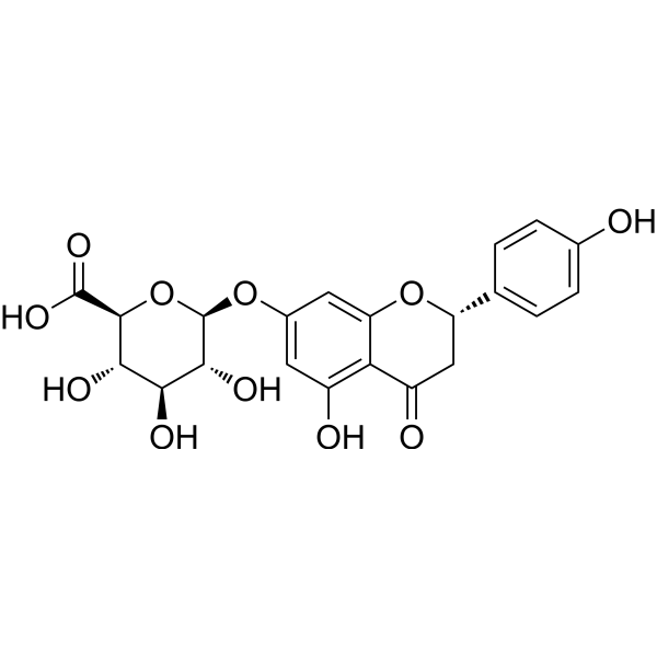 <em>Naringenin</em> 7-O-<em>glucuronide</em>