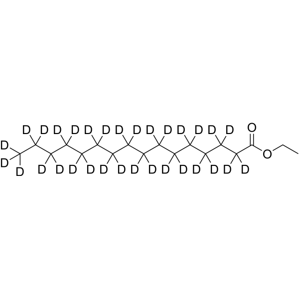 Ethyl palmitate-d<sub>31</sub> Chemical Structure