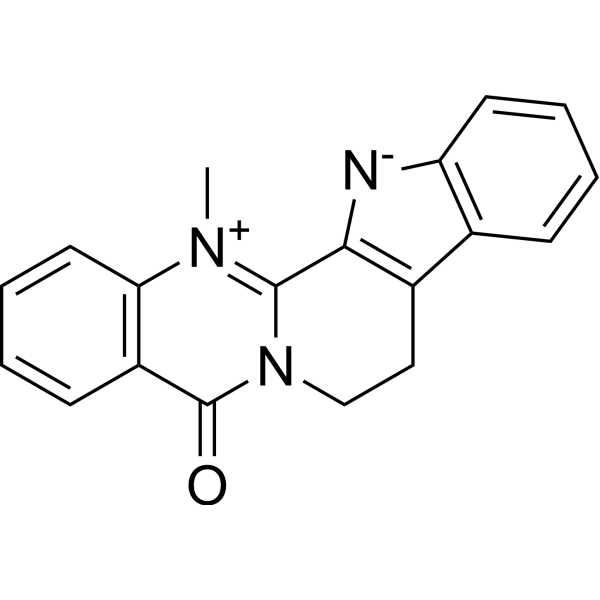Dehydroevodiamine Chemical Structure