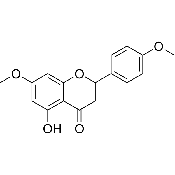 7,4'-Di-O-methylapigenin Chemical Structure