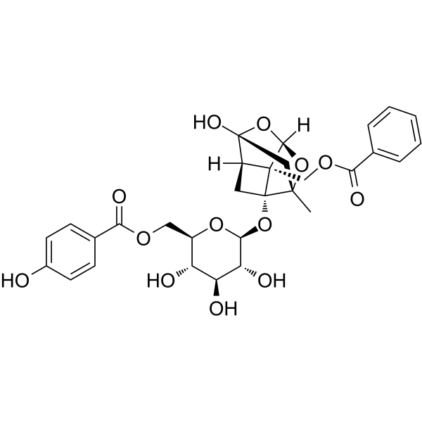 Mudanpioside C Chemical Structure