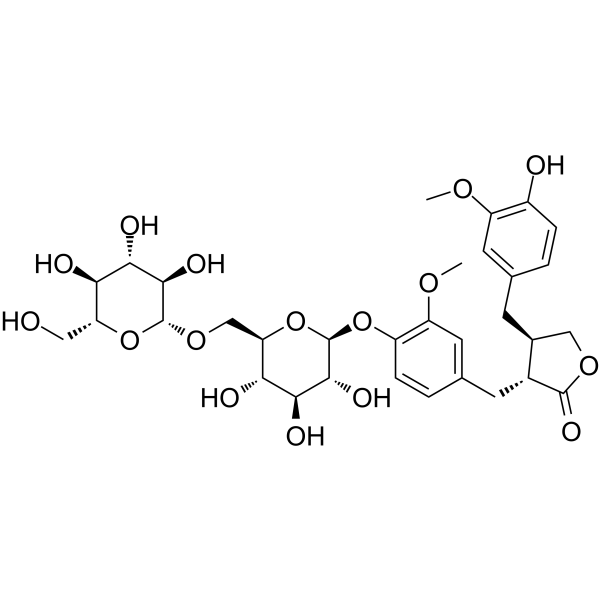 Matairesinol 4′-O-β-D-glucopyranoside