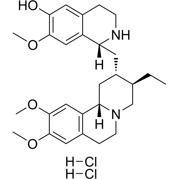 Cephaeline dihydrochloride Chemical Structure