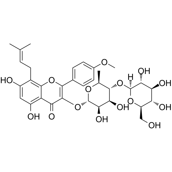 Baohuoside VII Chemical Structure