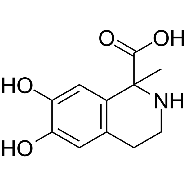 Salsolinol-1-carboxylic acid Chemical Structure