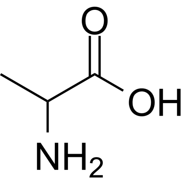 DL-Alanine Chemical Structure