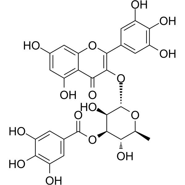 Myricetin 3-<em>O</em>-(3''-<em>O</em>-galloyl)-α-<em>L</em>-rhamnopyranoside