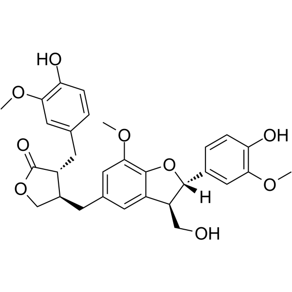 Lappaol A Chemical Structure