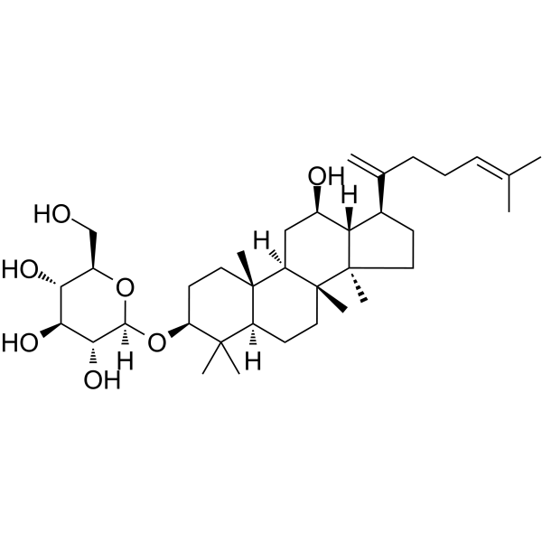 Ginsenoside Rk2 Chemical Structure
