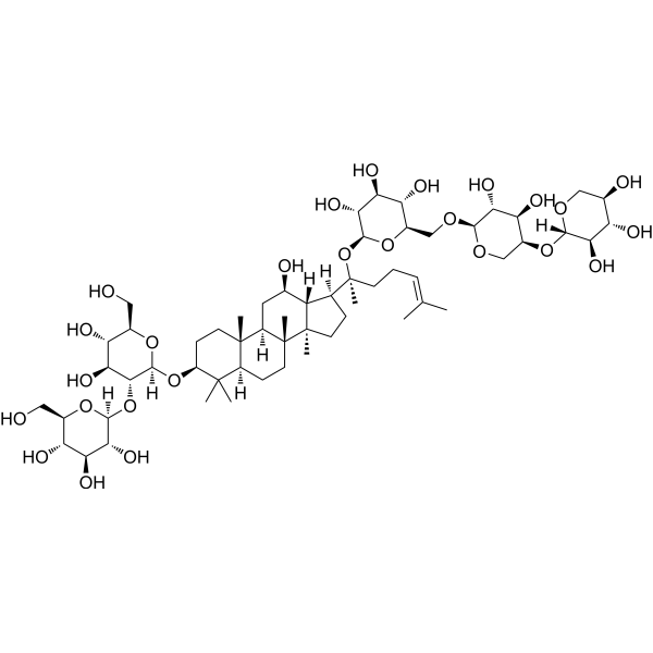 Ginsenoside Ra1 Chemical Structure