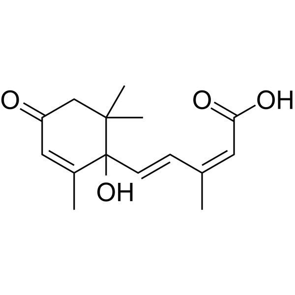 (±)-Abscisic acid Chemical Structure