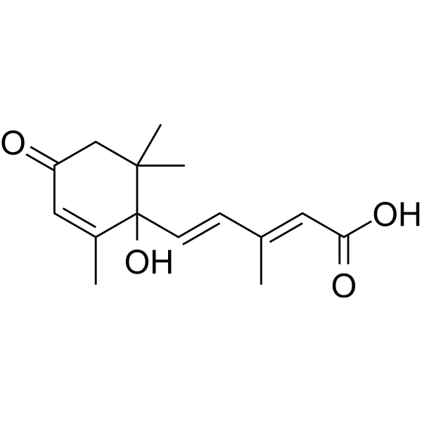 (±)-trans-Abscisic acid Chemical Structure
