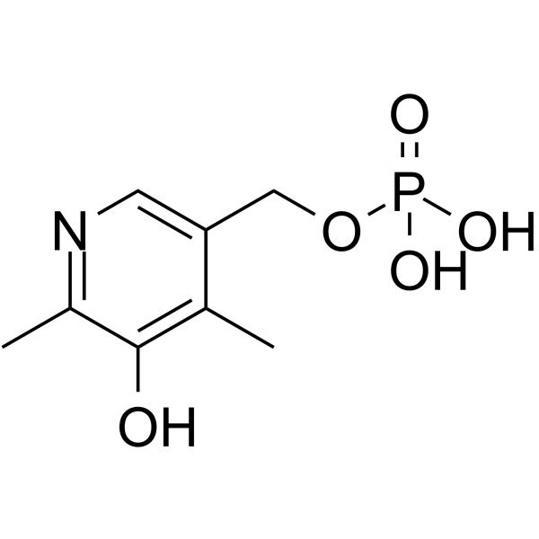 4-Deoxypyridoxine 5'-phosphate Chemical Structure