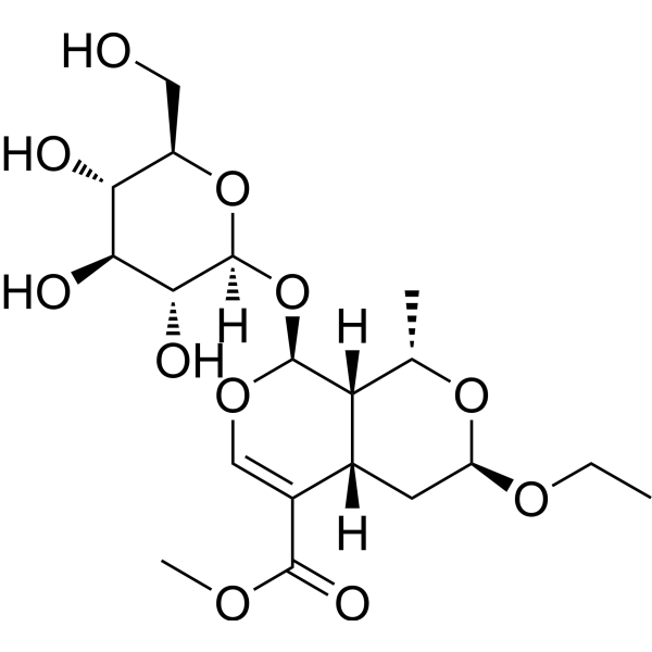 7-O-Ethylmorroniside Chemical Structure
