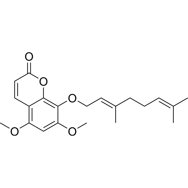 <em>8-Geranyloxy</em>-5,7-<em>dimethoxycoumarin</em>