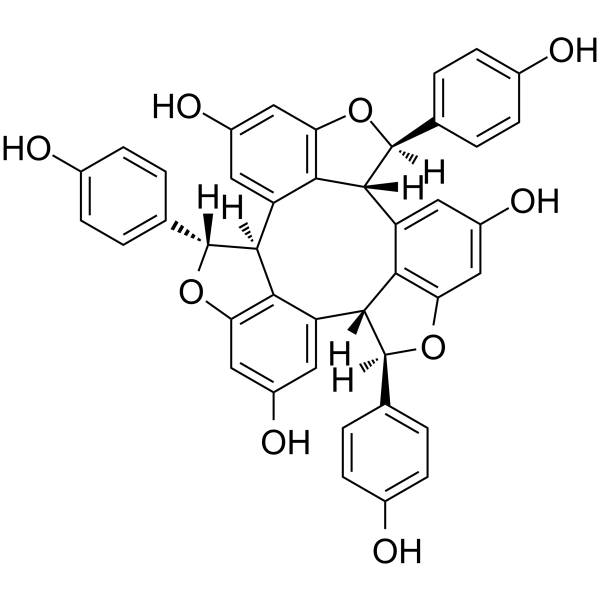 α-Viniferin Chemical Structure