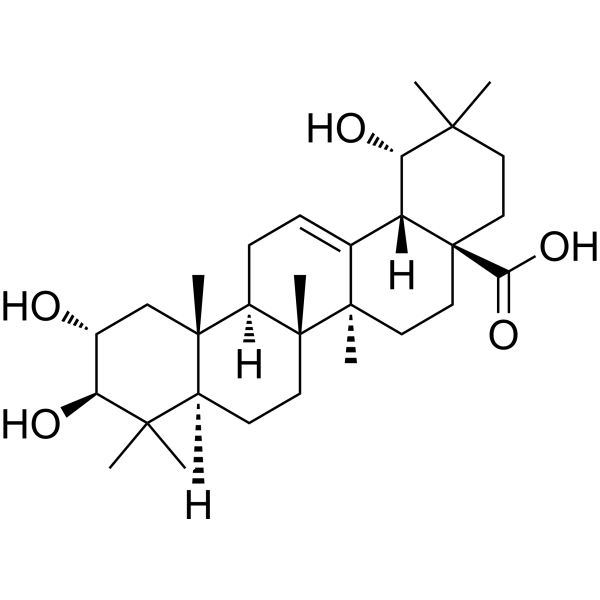 Arjunic acid Chemical Structure