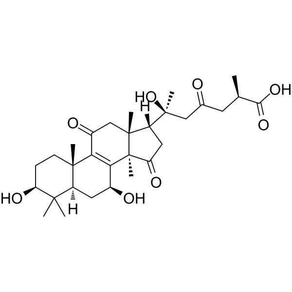 Ganoderic acid I Chemical Structure