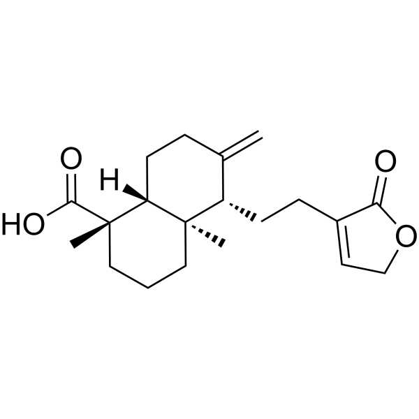 Pinusolidic acid Chemical Structure