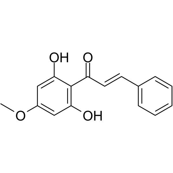 Pinostrobin chalcone Chemical Structure
