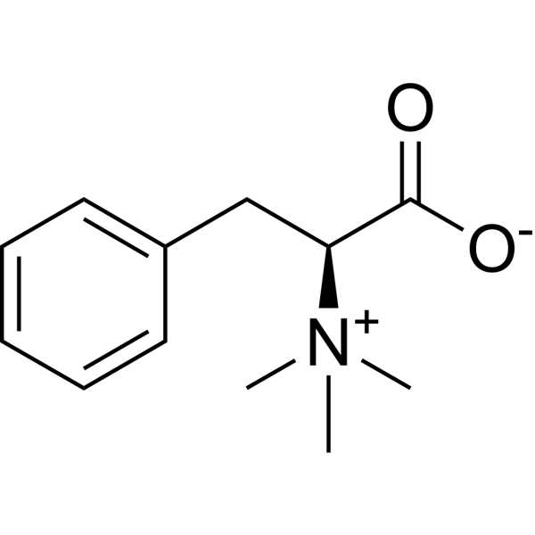 Phenylalanine betaine Chemical Structure