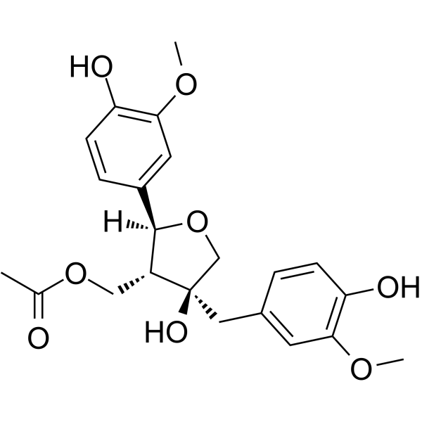 Olivil monoacetate Chemical Structure