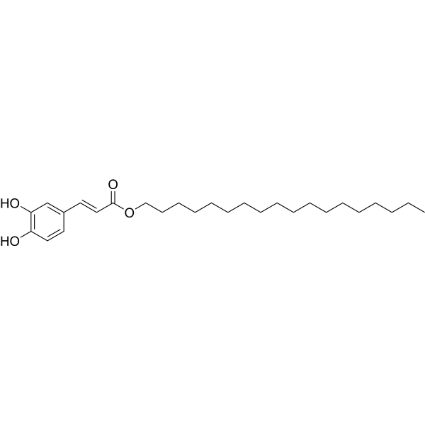 Octadecyl caffeate Chemical Structure