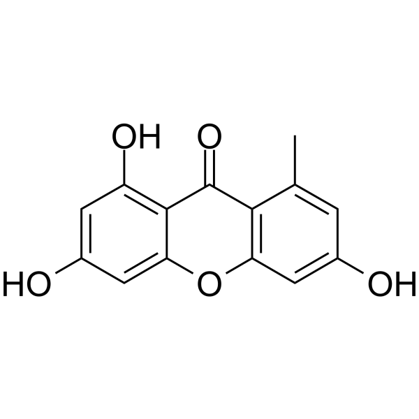 Norlichexanthone Chemical Structure