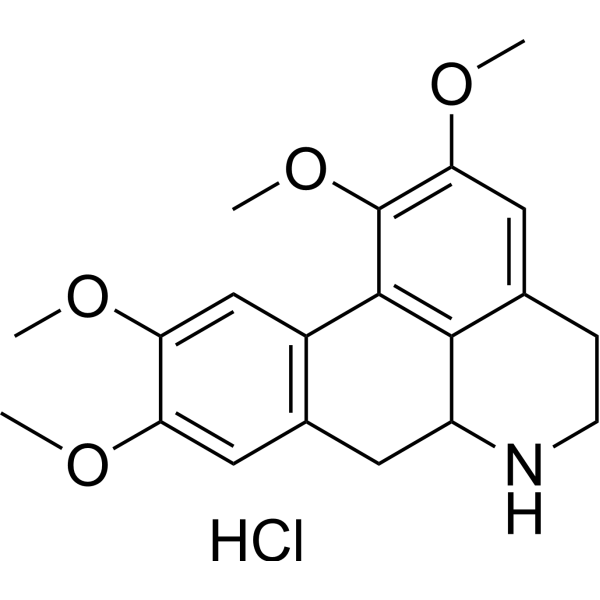 Norglaucine hydrochloride