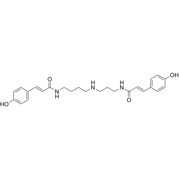 N1,N10-Bis(p-coumaroyl)spermidine Chemical Structure