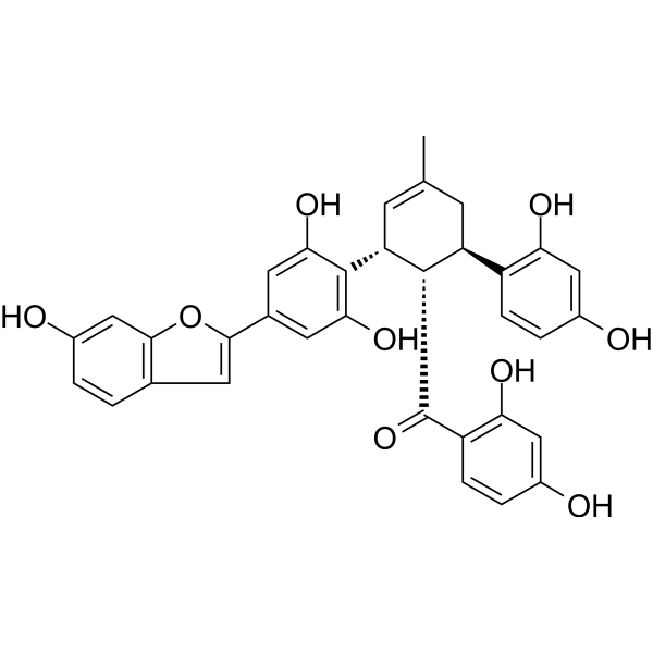 Mulberrofuran C Chemical Structure