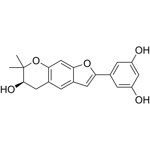 Moracin P Chemical Structure