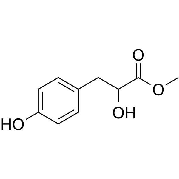 Methyl p-hydroxyphenyllactate Chemical Structure