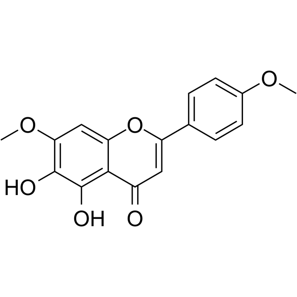 Ladanein Chemical Structure