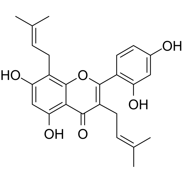 Mulberrin Chemical Structure