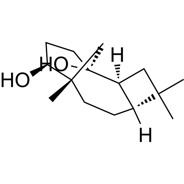 Caryolane-1,9β-diol Chemical Structure