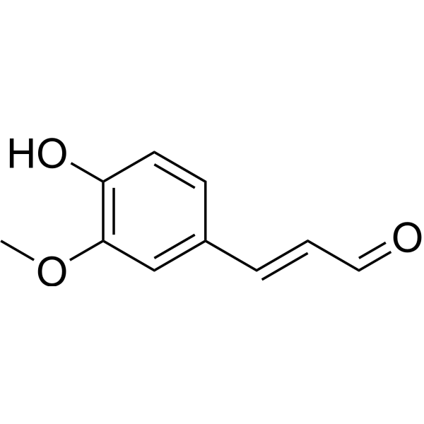 trans-Coniferyl aldehyde Chemical Structure