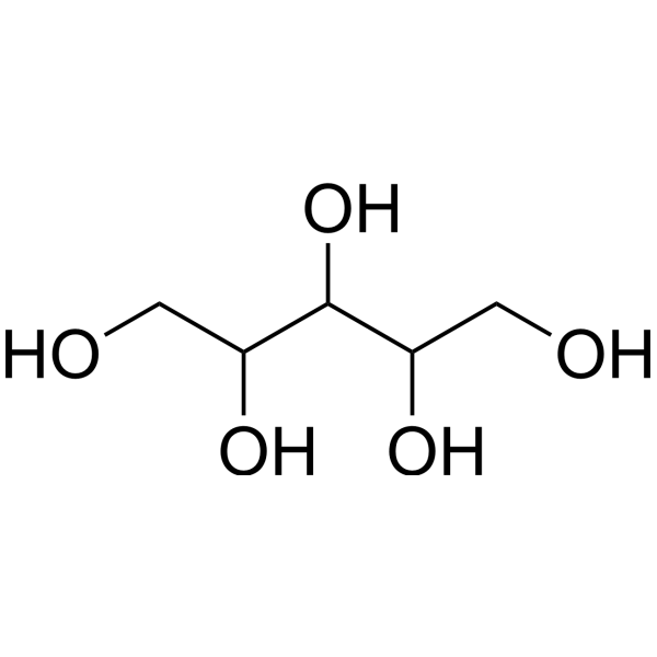 DL-Arabitol Chemical Structure