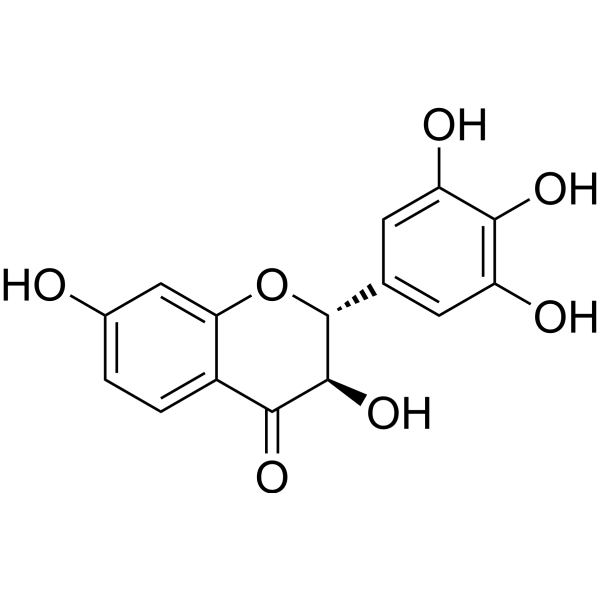 (+)-Dihydrorobinetin Chemical Structure