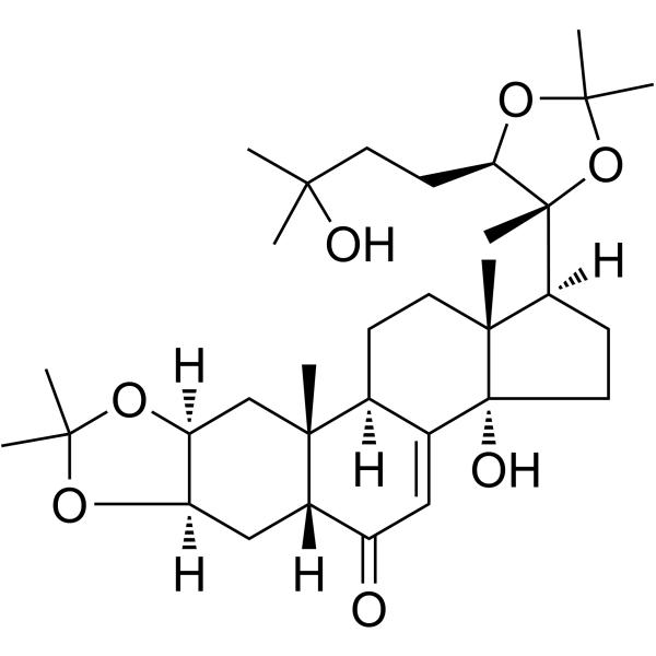 20-<em>Hydroxyecdysone</em> 2,3:20,22-<em>diacetonide</em>